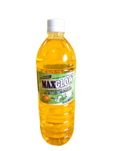 MAXGLOW Intensified Yellow (Lemon) Dishwashing Liquid with Grease Cutter – 1 Liter