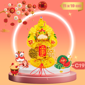 Đĩa tỏi thần tài vàng sjc đầy nhà - TỎI CÁT TƯỜNG