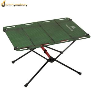 【New Arrival】 Camping Table Lightweight Folding Camping Table Multifunctional Foldable Tactical Table with Carry Bag Beach BBQ Cooking