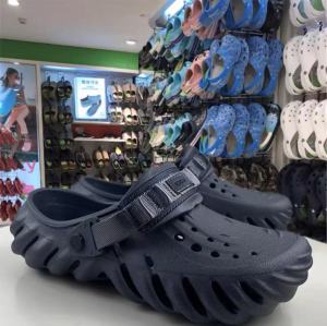 Cross Men Echo Clog Hole Shoes Mens Beach Toe-Covered Slippers Outdoor Sandals Anti-Slip Lightweight Comfortable Suitable For # 207937