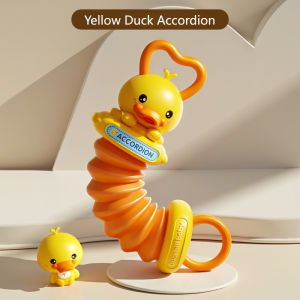 Musical Toy Yellow Duck Accordion Electronic Piano Toys Baby Intellectual Development Education Toys
