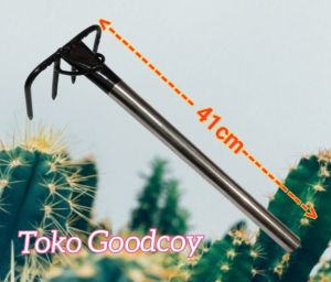 Garukan  Kebun gagang pipa Stainless