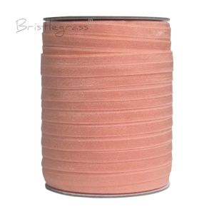 BRISTLEGRASS 50 100 Yard 5/8" 15mm Solid FOE Shiny Fold Over Elastic Spandex Satin Band Hair Tie Headband Dress Sewing Lace Trim2026