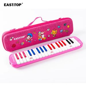 Easttop 32 Keys Piano Keyboard Harmonica with beautiful refined Packing Box Musical Gift for Beginners and Kids BM32K