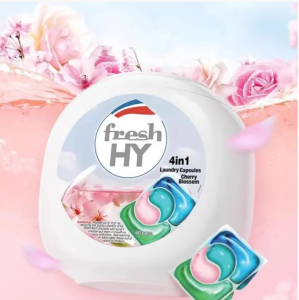 [Ready Stock] 4-in-1 Seika Fresh HY 60 Capsules Laundry Detergent Capsules