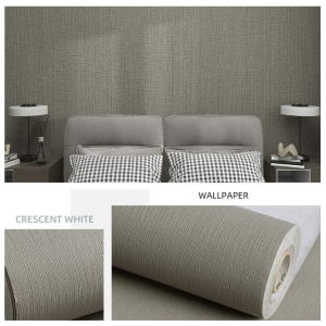 WJT วอลเปเปอร์  PVC  wallpaper มีกาวในตัว สติ๊กเกอร์ ติตผนัง  กว้าง60cm  กันน้ำ