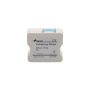 1Roll Dental Polishing Strip 4mmx6m Interproximal Resin Sanding Band Tooth Finishing Strip Blue Fine Pink Medium Option