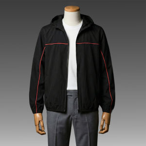 JB Jaket Running Track Suit Red Stripe
