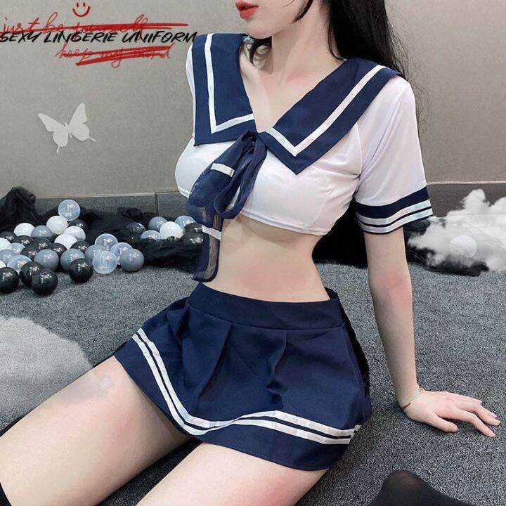 Sailor Uniform Japanese School Uniform Girl Sexy Lingerie Sexy