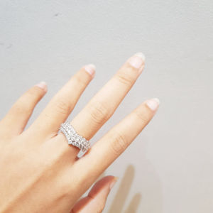 Deux - Cincin Wanita Fuji Microdiamond