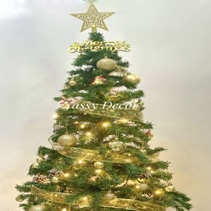 5ft/5 Feet Christmas Tree Decorations Indoor Outdoor Xmas Party Decorations/Home Decorations Christmas/Christmas Ornaments Full Set Tree/Christmas Artificial Tree/圣诞树 1.5 米 1.5ft
