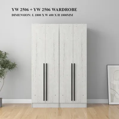 Compact 2/4/6 door wardrobe / Free delivery & installations!