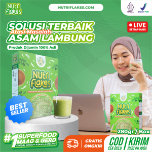 Nutriflakes untuk Asam Lambung | Nutriflakes Official Store | Nutriflex yang asli Ori | Nutriflex