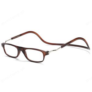 greatfunny Anti-drop Hanging neck presbyopic glasses Magnetic Reading glasses for Elderly as Gift