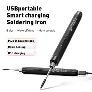 Moketa Solder Besi Portable USB Setrika Listrik 5V 8W mini Besi Solder Suhu yang Dapat Disesuaikan