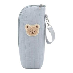 กระเป๋าที่เก็บขวดนมทำจากผ้าฝ้ายเป็นเส้นทำจากฟอยล์อะลูมิเนียมดีไซน์การ์ตูนสำหรับการเก็บรักษาอุณหภูมิในระหว่างการเดินทางกลางแจ้ง