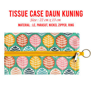 Tissue Case Travel Pouch Organizer Motif Karakter Tempat Tissue Travelling Multifungsi Dompet Pouch Tissue Retsleting Organizer