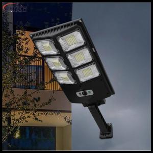 【Vktech】 Commercial Parking Lot Light with Motion Sensor and Remote Waterproof Solar Flood Lamps for Yard Parking Lot Courtyards 【1-3 days Delivery】