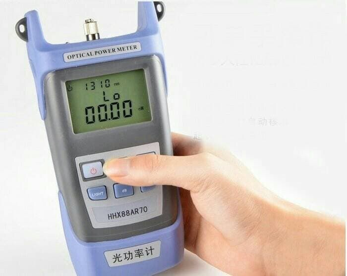 OPM Optical Power Meter Fiber Optik / FTTH  (-70)-(+10)dB