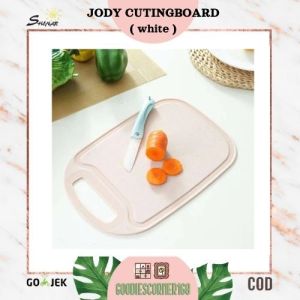 Talenan Anti Slip Bahan PP / Talenan Anti Jamur / CHERRY CUTTINGBOARD / Talenan Plastik Dapur Memotong Buah Lengket Papan Pisau SHENAR