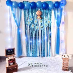 Dekorasi Backdrop Baby Shower & Paket Mulia