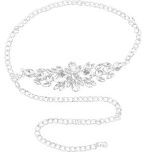 YIYIUR Butterfly Waist Chains Advanced Elegant Belly Chain Fashion Waist Accessory Body Jewelry for Women
