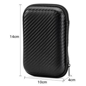 JPTD Dust-proof Headphones Carrying Case Waterproof Shockproof Earphone Storage Bag Travelling Handbag Wear-resistant Electronic Products