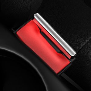 1/2 Pcs BYD Zinc Alloy Car Mini Hidden Safety Seat Belt Buckle Clip Muffler Alarm Silencer For BYD Atto 3 Dolphin Yuan plus Seal Han EV Tang Qin E3 E2 S1