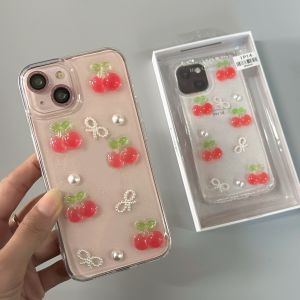 เคส สำหรับ iphone เคสใสกากเพชร งานนูน3D เคสงานกล่อง รุ่น i11 promax 12 promax 13 promax 14 promax 14plus 15 promax 16 promax i16plus เคสมือถือ