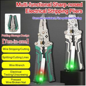 เครื่องมือปอกสายไฟ ลอกสายไฟอย่างรวดเร็ว ง่ายต่อการจัดเก็บ คม วิศวกรรมสวน เบาและทนทาน ฟังก์ชั่นการตัดด้าย