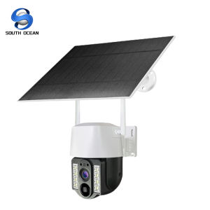 South Ocean 4G SIM Card Outdoor CCTV Waterproof Wireless Solar CCTV Camera WiFi Connect To Cellphone With Voice