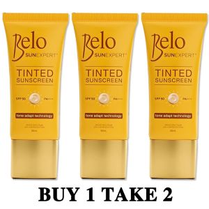 【BUY 1 TAKE 1】Belo SunExpert Tinted Sunscreen Whitening Sunscreen UV resistant SPF50 50ml