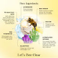 ADARA Bee Clear Acne Hero - Spicule Acne Gel. 