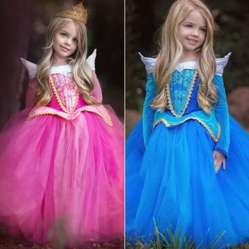 Kingstar123 Princess Dress For Kids Girl Sleeping Beauty Aurora