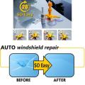 PROFESSIONAL Windshield Car Glass window Cracked Glass Repair Kit Windshield Glass Scratch Kits Car Window Tools Car Repair Accessories. 