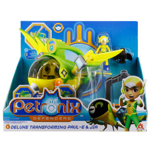 Petronix Deluxe Max Mode Transforming Paul-E & Matt Action Figure and Hero Play Collectible Toys Ages 3+