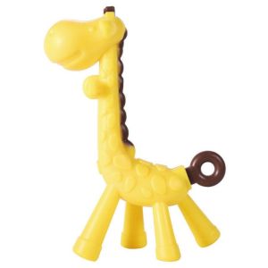 WNDR Teether Gigitan Bayi motif Jerapah lucu BPA Free | Gigitan Anak motif Hewan | Teether bayi
