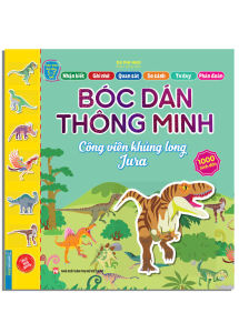 Sách - Bóc dán thông minh - Công viên khủng long Jura (3-7 tuổi)