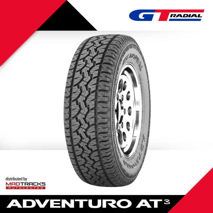 thumbnail image 2 of GT Radial Adventuro AT3 Tire – LT 245/75R17 121/118S E/10 Ply – All Terrain OWL 2 of 5