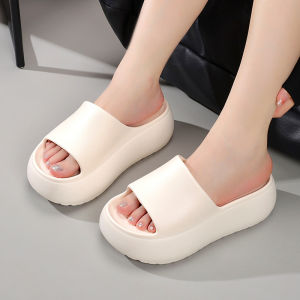 Free Shipping New Summer Collection: Eva Thick-Soled One-Strap Sandals For Indoor And Outdoor Use Simple Beach Sandals For Women