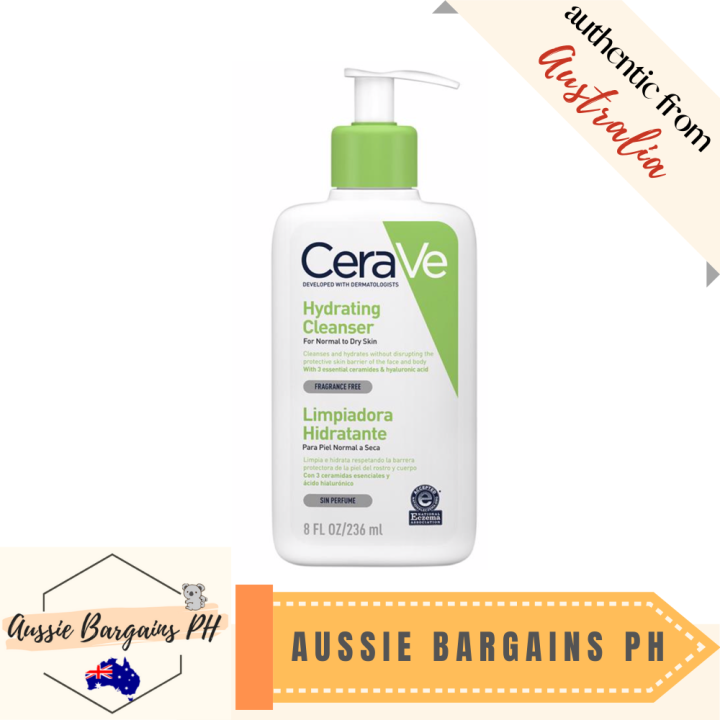 CeraVe Hydrating Cleanser 236ml, 473ml, 1 Liter | Lazada PH