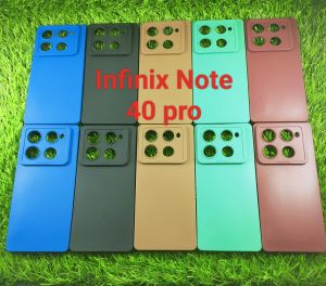 SOFTCASE INFINIX NOTE 50 NOTE 50 PRO NOTE 40 INFINIX NOTE 40 PRO PRO KAMERA WARNA INFINIX NOTE 40PRO NOTE 40 - BD