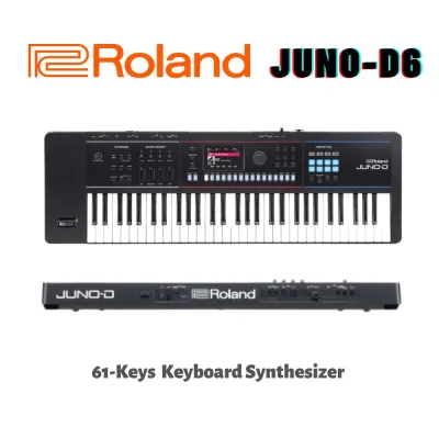 Roland JUNO-D6 Professional 61-Key Keyboard Synthesizer (JUNO D6/JUNOD6) Replace JUNO-DS61 JUNO DS61