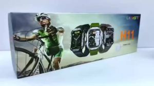 2025 H11 Outdoor Smartwatch for Men 2.01 "Screen 3AT waterproof watch Bluetooth Call Ai Voice sports smartwatch