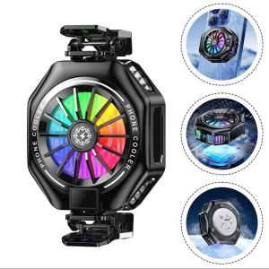 Xundd Magnetic with Back Clip  Radiator Phone Cooler Fan For Gaming Universal