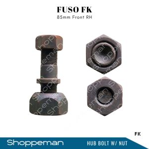 85MM MITSUBISHI FUSO FK FRONT HUB BOLT WITH NUT STUD WHEEL HUB DRUM RH/LH