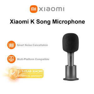 Xiaomi Mijia wireless K Song Mic Bluetooth Mic KTV Stereo Rechargeable Dsp Karaoke handheld Speaker Bluetooth 5.1 Connected 5W Stereo Sound DSP Chip Noise Cancellation
