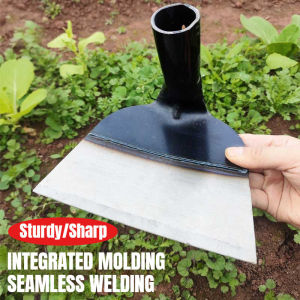 Heavy Duty Steel Garden Hoe Rake Head (No Handle) Multipurpose Agricultural Digging Weeding Tool