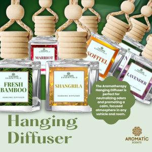 Aromatherapy Hanging Diffuser – 10ml Oil-Based Lasting Fresh Aroma for Any Space