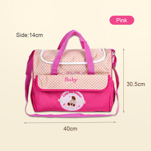 Fashion Large Capacity Handbag Diaper Bag Mummy Baby Bag Single Shoulder Diagonal Cross Bag